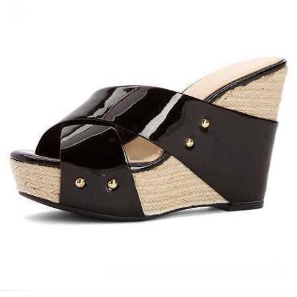 (SOLD)Jessica Simpson Noroh Wedge Heels Size 7 1/2 - Picture 2 of 6